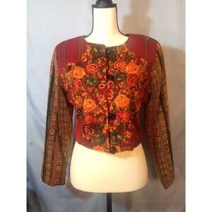 Floral Embroidered Jacket